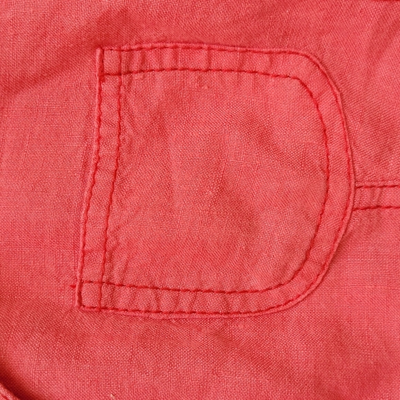 Size 8 Linen Olsen Pink Blazer - Picture 2 of 10